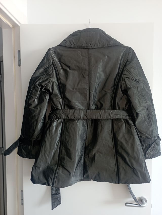 Abrigo chaqueta paradigma negra, para mujer