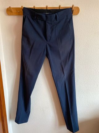 Traje hombre azul Mango
