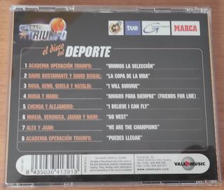 CD OPERACIÓN TRIUNFO - MARCA EL DISCO DEL DEPORTE