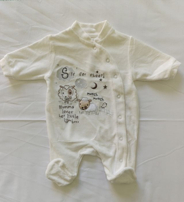 Lote tres pijamas bebé recién nacido