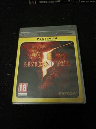 Residente evil 5 ps3