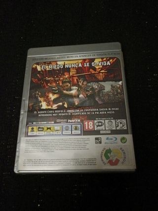 Residente evil 5 ps3