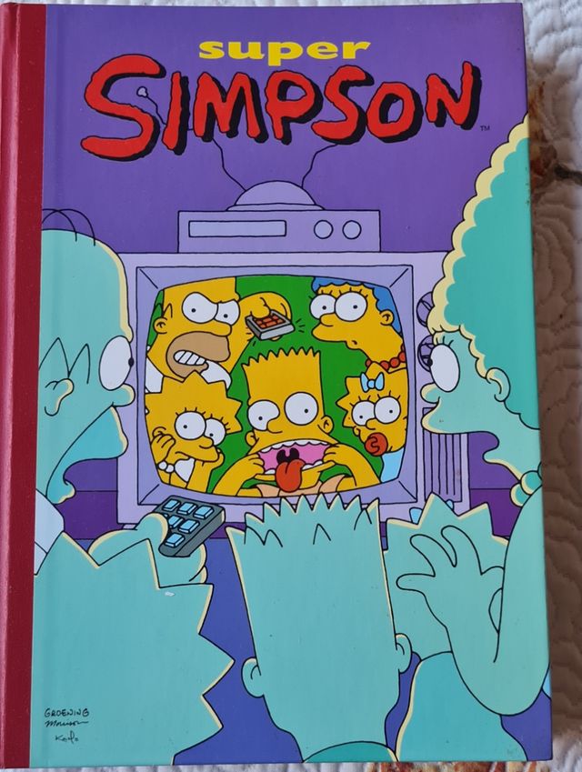Cómics súper Simpson