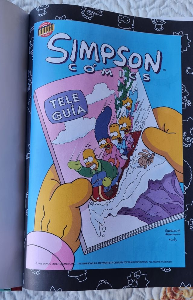 Cómics súper Simpson
