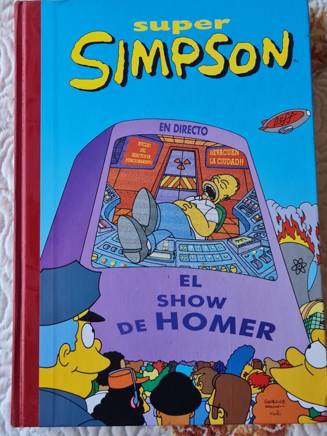 Cómics súper Simpson