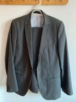 Traje hombre gris Selinac