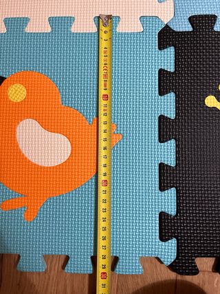 DOS alfombras puzzle de animales