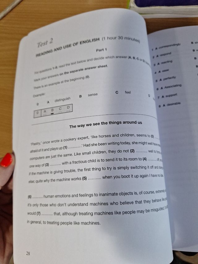 Cambridge objective proficiency