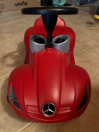 COCHE CORREPASILLOS MERCEDES BENZ ROJO