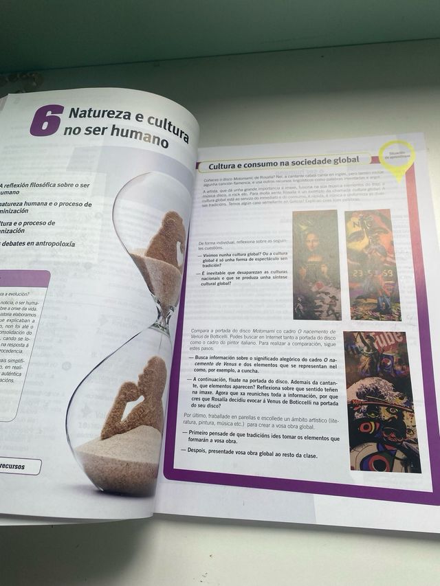 Libro filosofía 1º Bach Rodeira