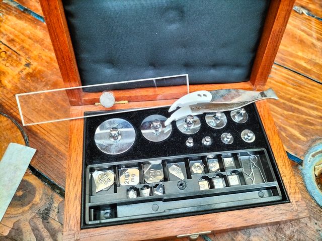 Juego pesas de precisión