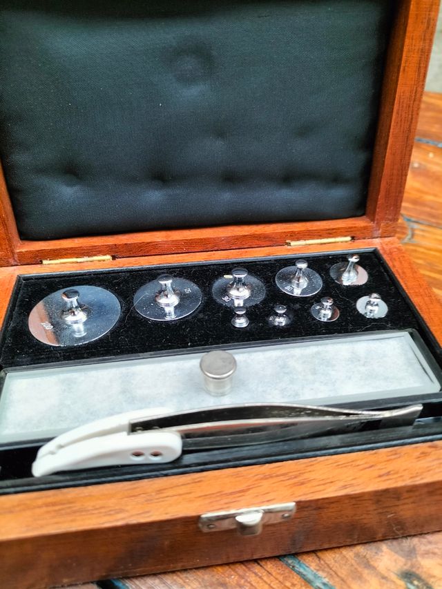 Juego pesas de precisión