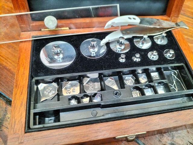 Juego pesas de precisión