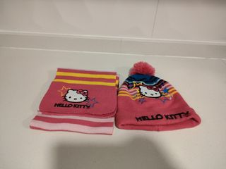 Gorro y bufanda niña