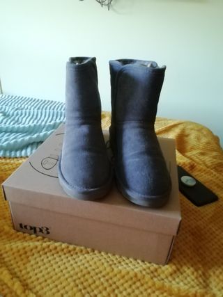 Botas bajas de pelo