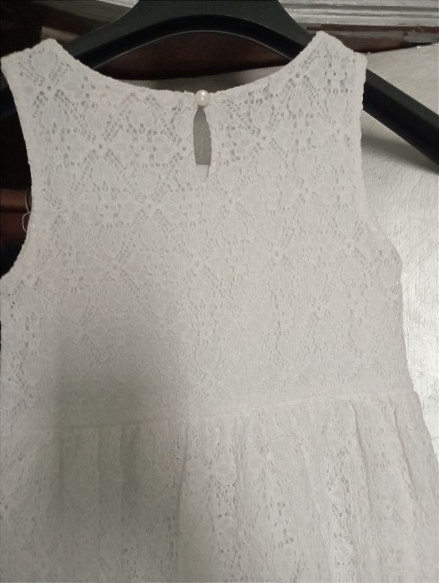 H&M abito bimba 122/128 cm 7 anni pizzo