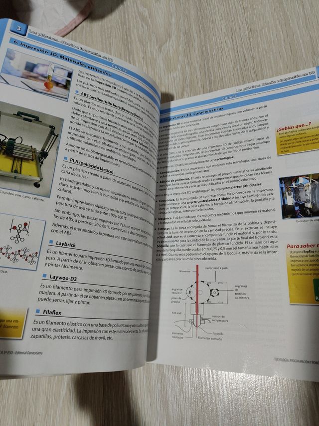 Libro tecnología programación y 3ESO