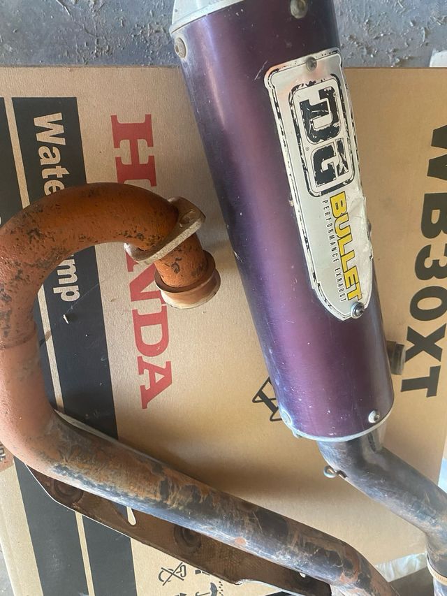 Tubo escape Suzuki LTZ DG BULLET