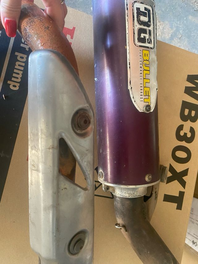 Tubo escape Suzuki LTZ DG BULLET