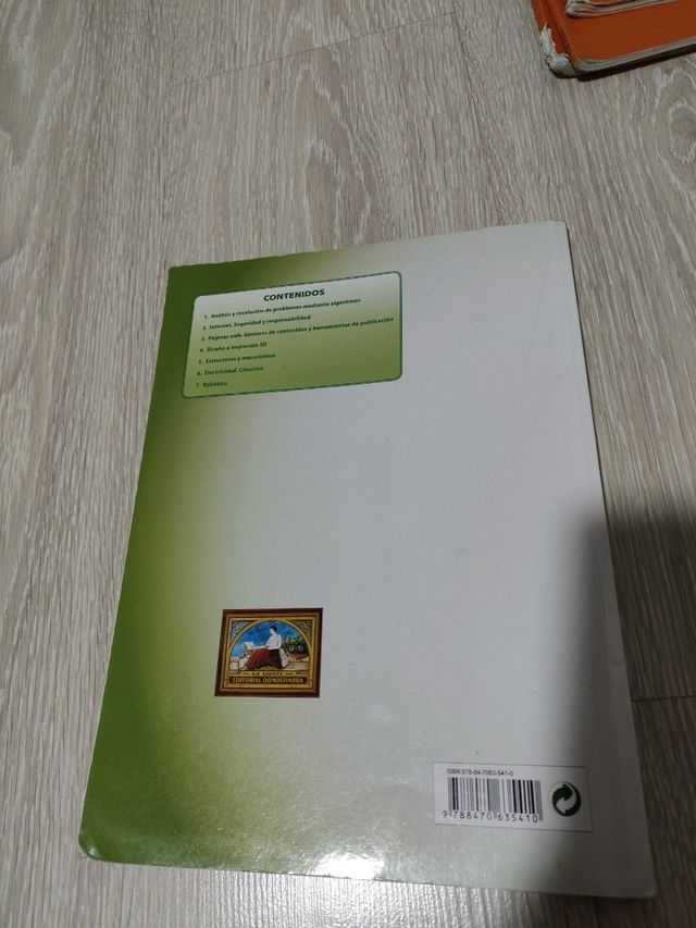 Libro tecnología programación y 2ESO