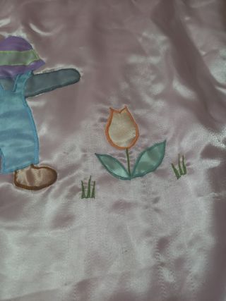 Trapuntina lettino in raso