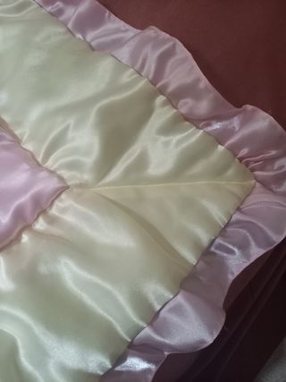 Trapuntina lettino in raso