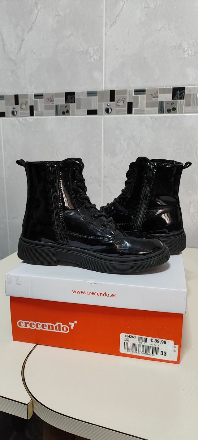 Botas niña talla 33
