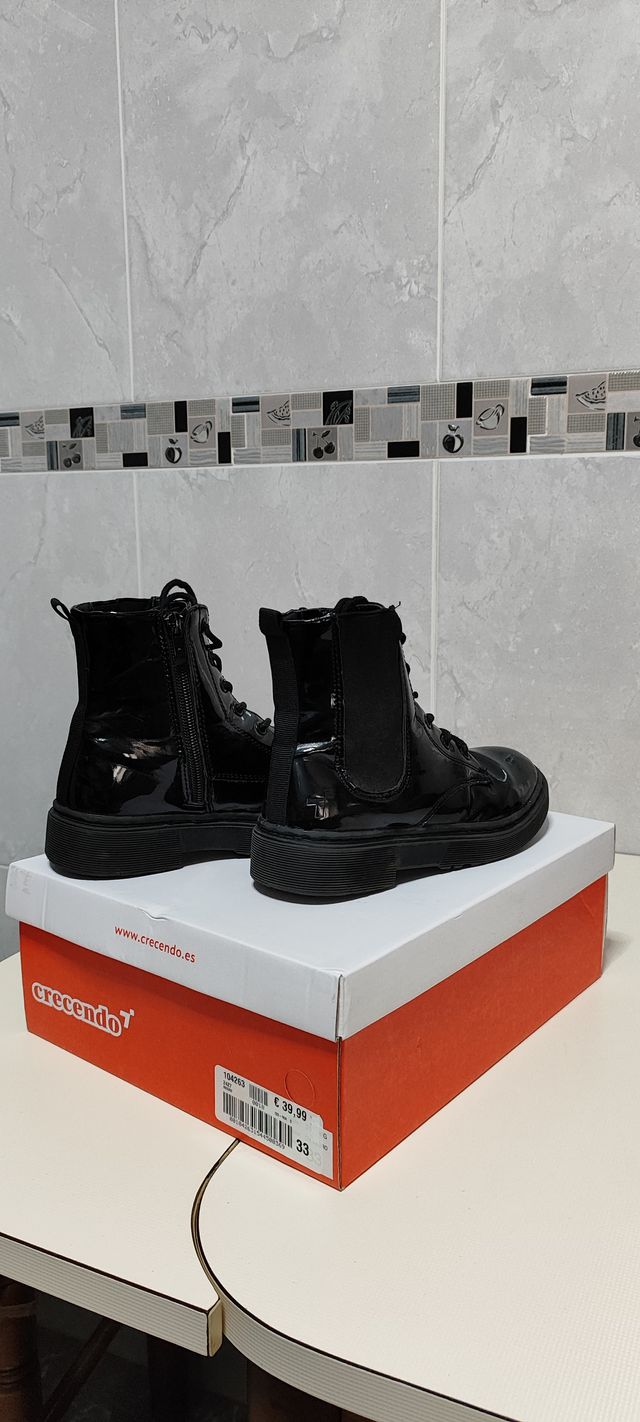 Botas niña talla 33