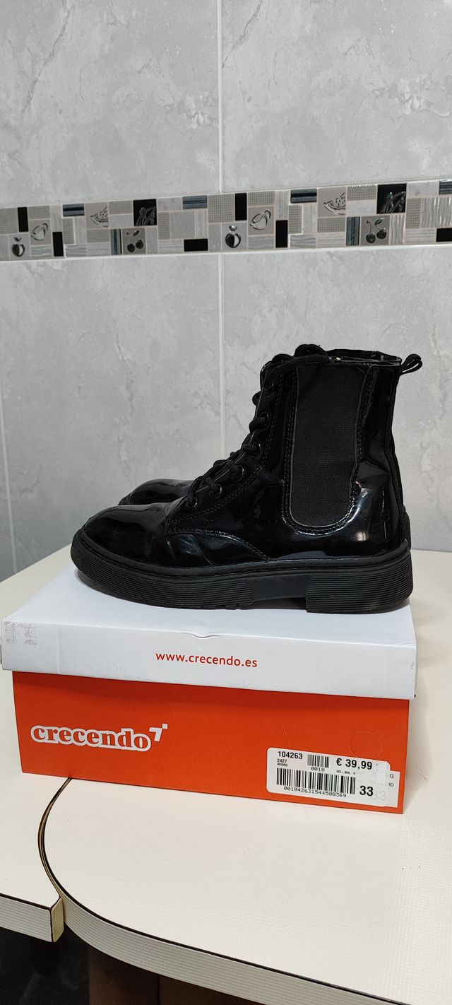Botas niña talla 33