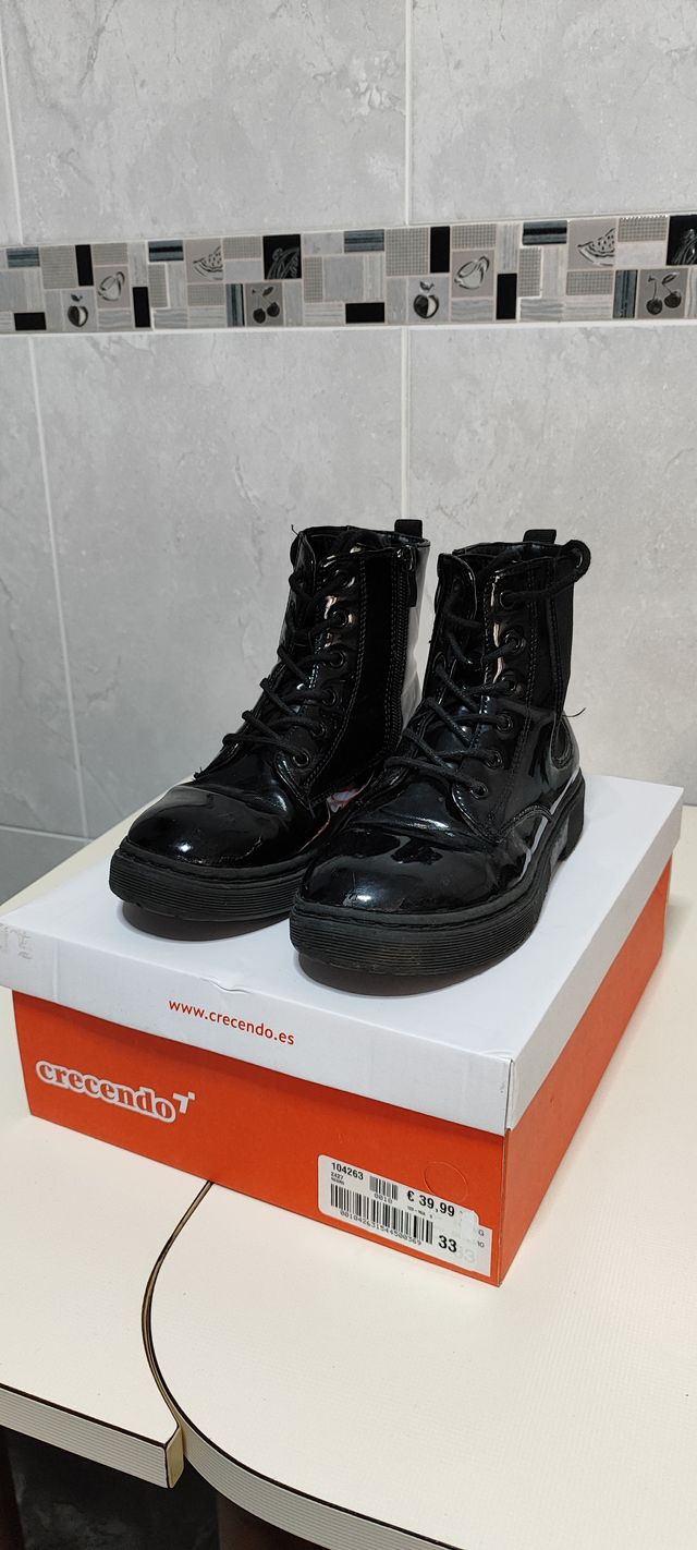 Botas niña talla 33