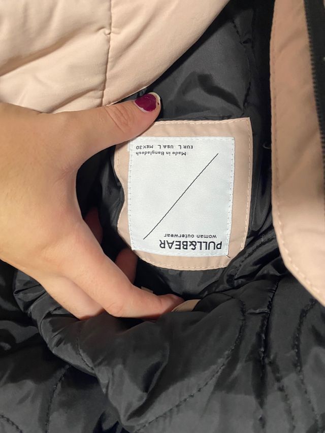 Chaquetón de Canguro Rosa