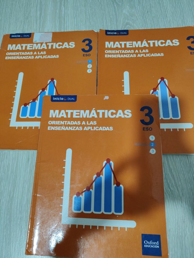 Libro matemáticas 3Eso