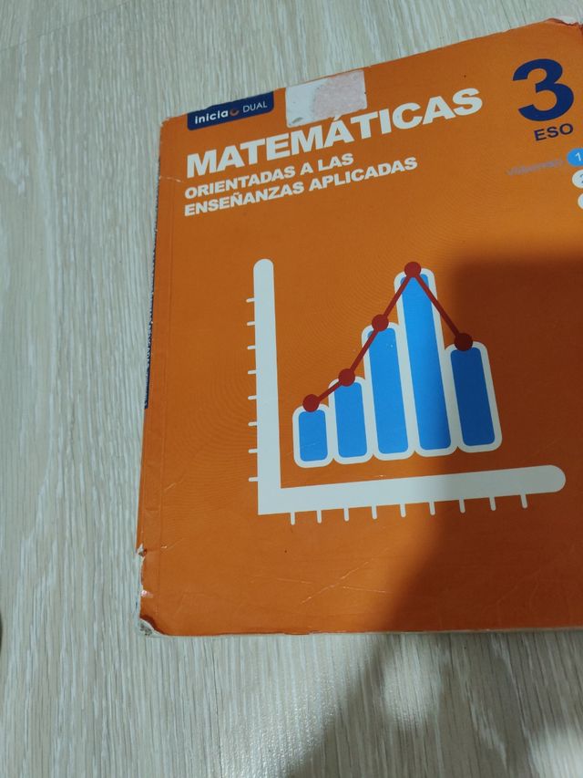Libro matemáticas 3Eso