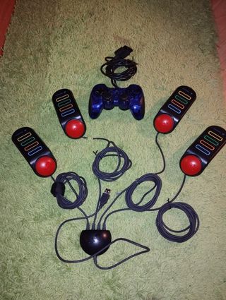 Pulsadores Buzz + Mando PlayStation 1/2