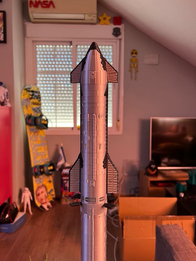 Lampara SPACE X SPACESHIP/BOOSTER
