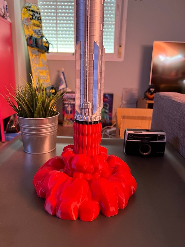 Lampara SPACE X SPACESHIP/BOOSTER