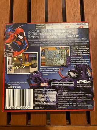 The Ultimate Spiderman Game Boy Advance