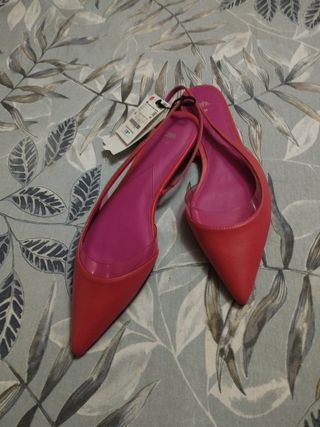 Zapatos destalonados Zara NUEVOS