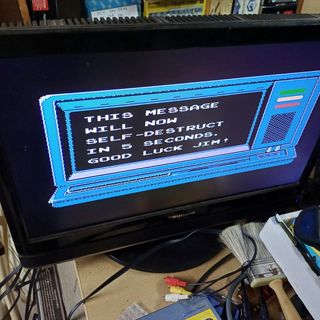 Cartucho juego NES Nintendo Impossible Mission