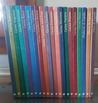 Libros de Cocina Regional Española.