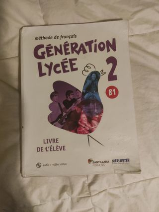 Libro francés - Génération lycée 2