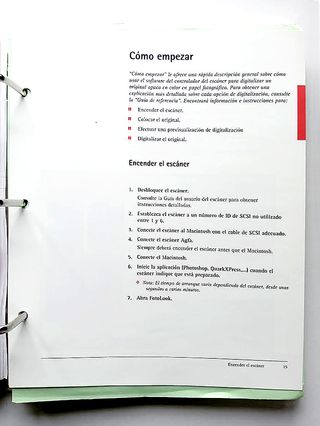 Arcus II - Guía del usuario - Scanner profesional