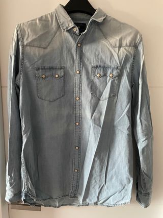 Camisa vintage denim Zara Man