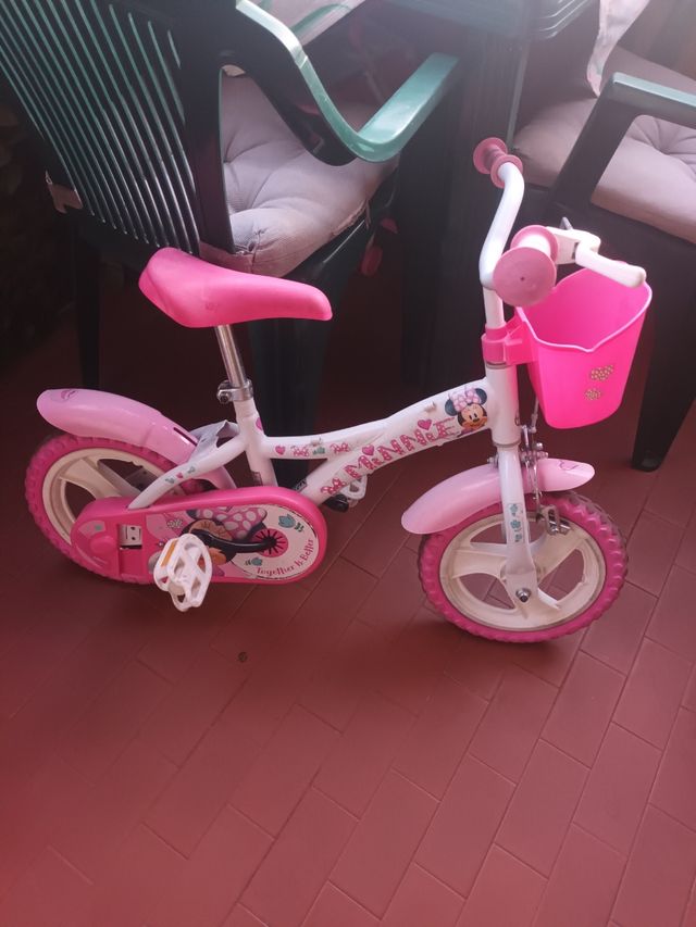 Bici minnie da bambina 