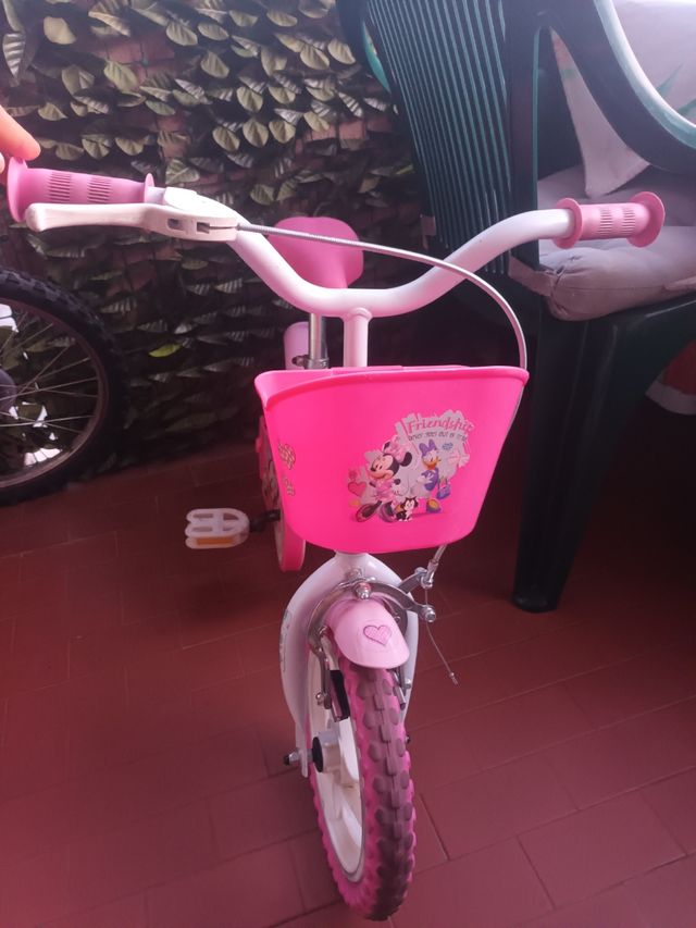 Bici minnie da bambina 