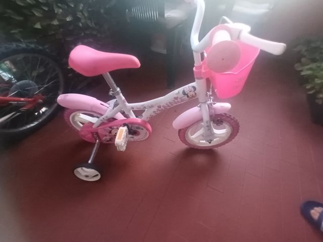 Bici minnie da bambina 