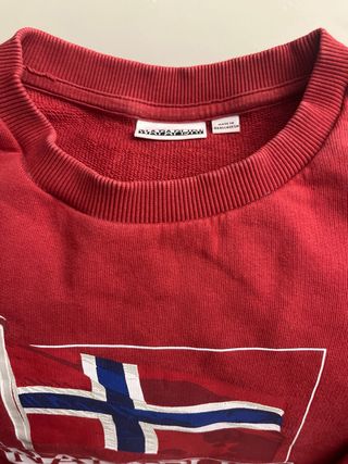 Sudadera granate Napapijri