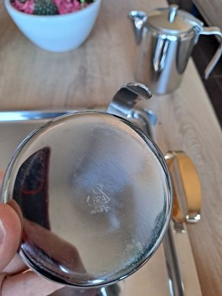 Juego café de acero Bra