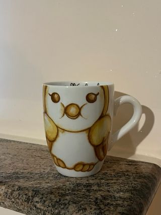 Tazza Thun con gufo