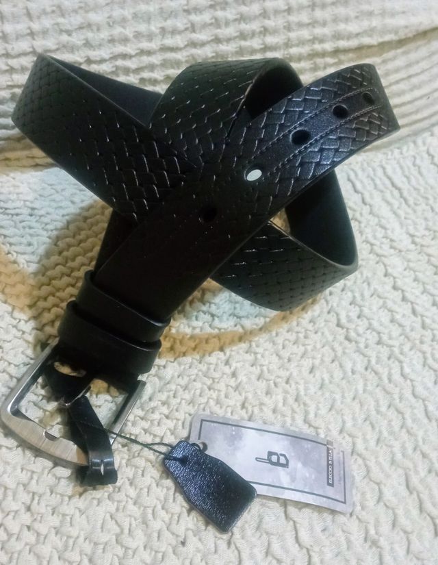 Cinturón Piel 120 cm Cruzado